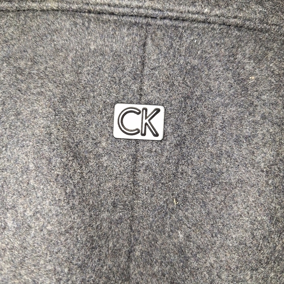 A Calvin Klein mens wool blend Peacoat in like new condition. 2XL - Picture 4 of 10